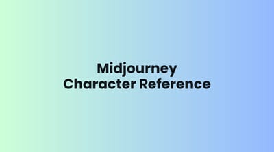 Midjourney Character Reference